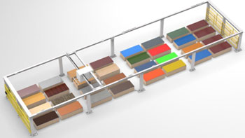 ГОРИЗОНТАЛЬНЫЙ СКЛАД ПЛИТНОГО МАТЕРИАЛА