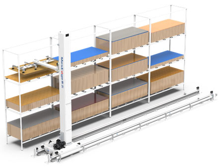Вертикальный СКЛАД ПЛИТНОГО МАТЕРИАЛА