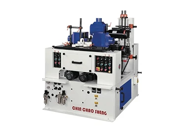 Четырехсторонний щёточный шлифовальный станок проходного типа для криволинейных и прямолинейных заготовок LIGA GB-625-R4-AS