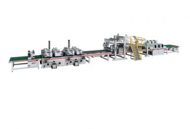 Линия вальцового нанесения УФ-ЛКМ с термотрансферным переносом изображений RICHFRUITS