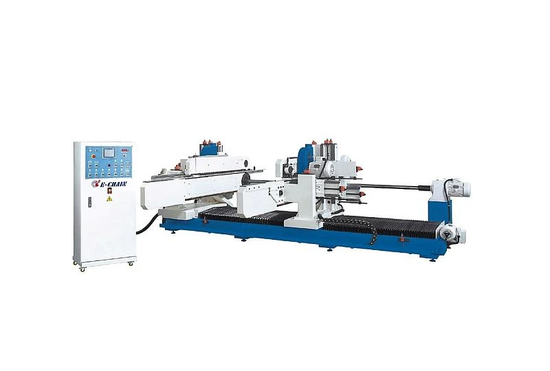 Двухсторонние шипорезные станки E-Chain серии S-Type. 6 шпинделей