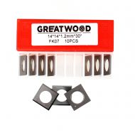 Нож сменный VHW 14*14*1,2 30° FK07 GREATWOOD