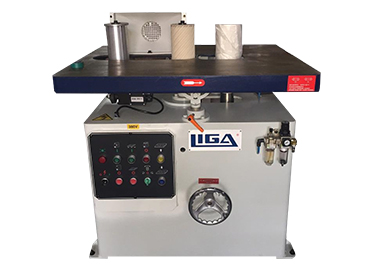 Односторонний шлифовальный станок проходного типа для криволинейных и прямолинейных брусковых деталей, мод. LIGA GB-800A