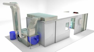 Чистая комната для организации покрасочного производства