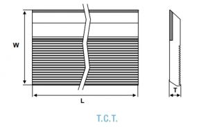 С твердосплавной напайкой (HW).