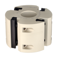 Фреза фуговальная под бланкеты 122*40*80 z4 (корпус алюминий)