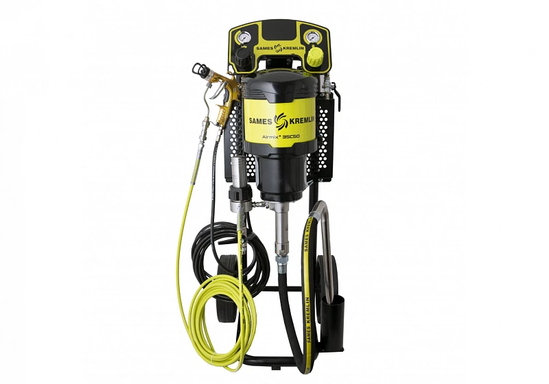 Установка AIRMIX для ручного нанесения ЛКМ и клея на фасады и двери из МДФ