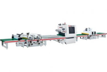 Линия вальцовой покраски RICHFRUITS с текстурированием поверхности пленкой по технологии Inert coating