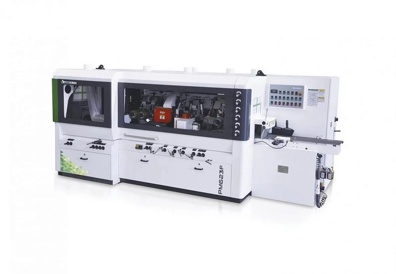 Четырехсторонние станки JANGJA серии PM с пильными узлами