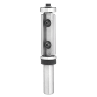 Концевая фреза обгонная со сменными ножами HW D19 L50 S12 Z2 RH верхний+нижний подшипник