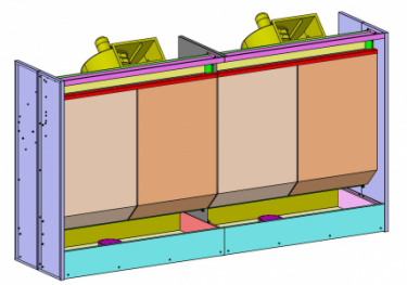 Кабина для покраски с водяной завесой