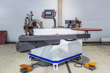 Кромкооблицовочный станок для криволинейных деталей KN-620