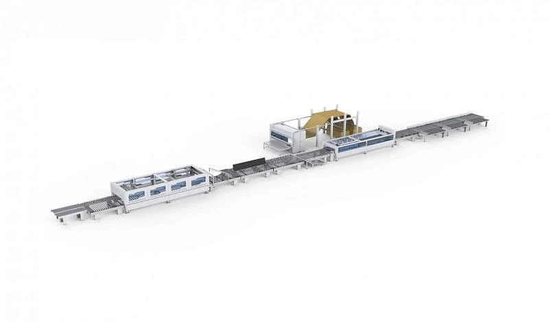 Автоматическая линия склейки коробок от KDT