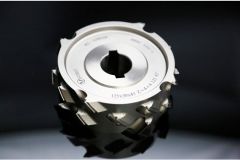 Фуговальные фрезы с напайными зубьями (аксиальный угол 45°)