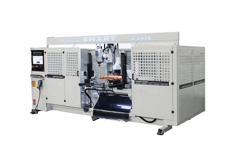 Пятиосевой токарно-фрезерный центр с ЧПУ Tormat.Smart, Dincmak