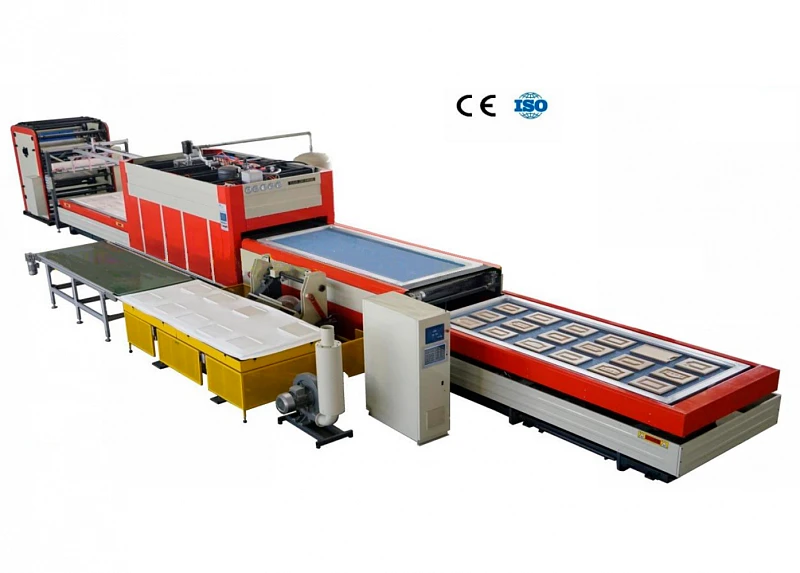 Автоматическая линия мембранно-вакуумного прессования TZM TM 3600 P3